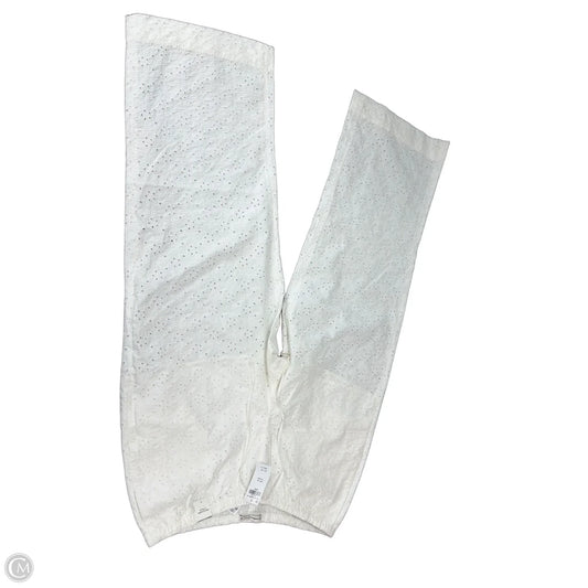 Pants Wide Leg By Abercrombie And Fitch In White, Size: 12