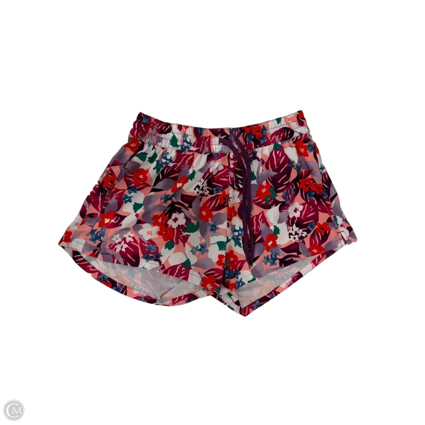 Athletic Shorts By Clothes Mentor In Tropical Print, Size: M