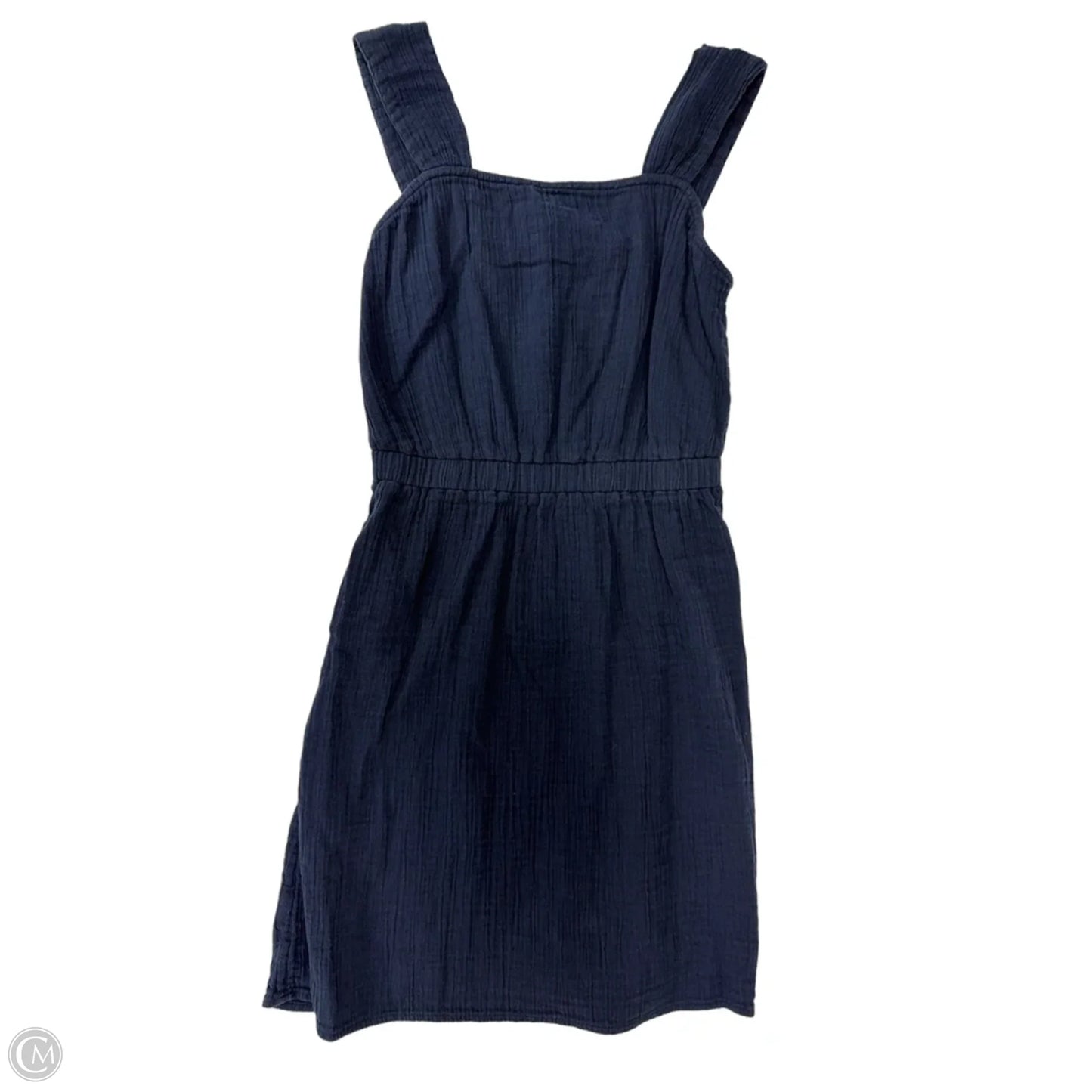 Dress Casual Midi By Loft In Navy, Size: S