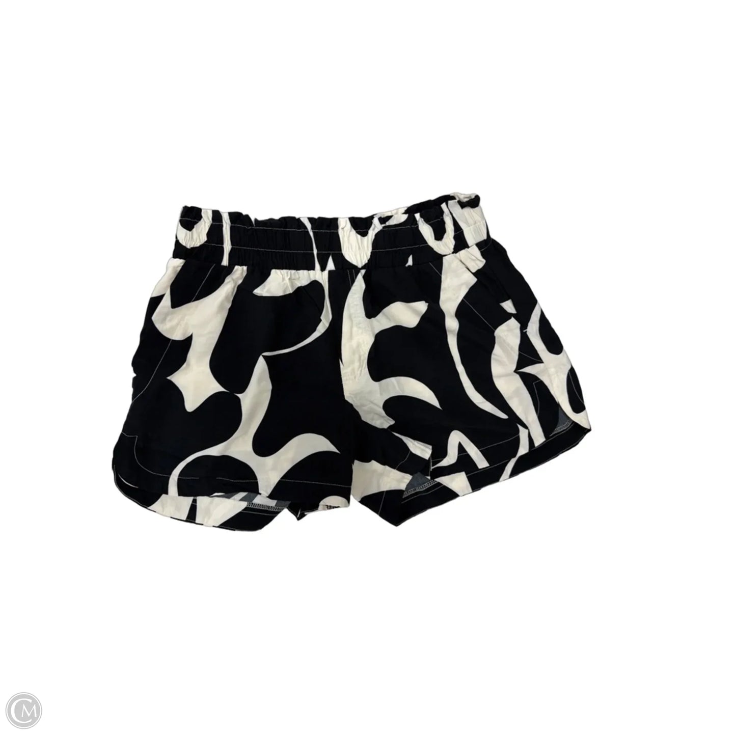 Shorts By A New Day In Black & Cream, Size: 8