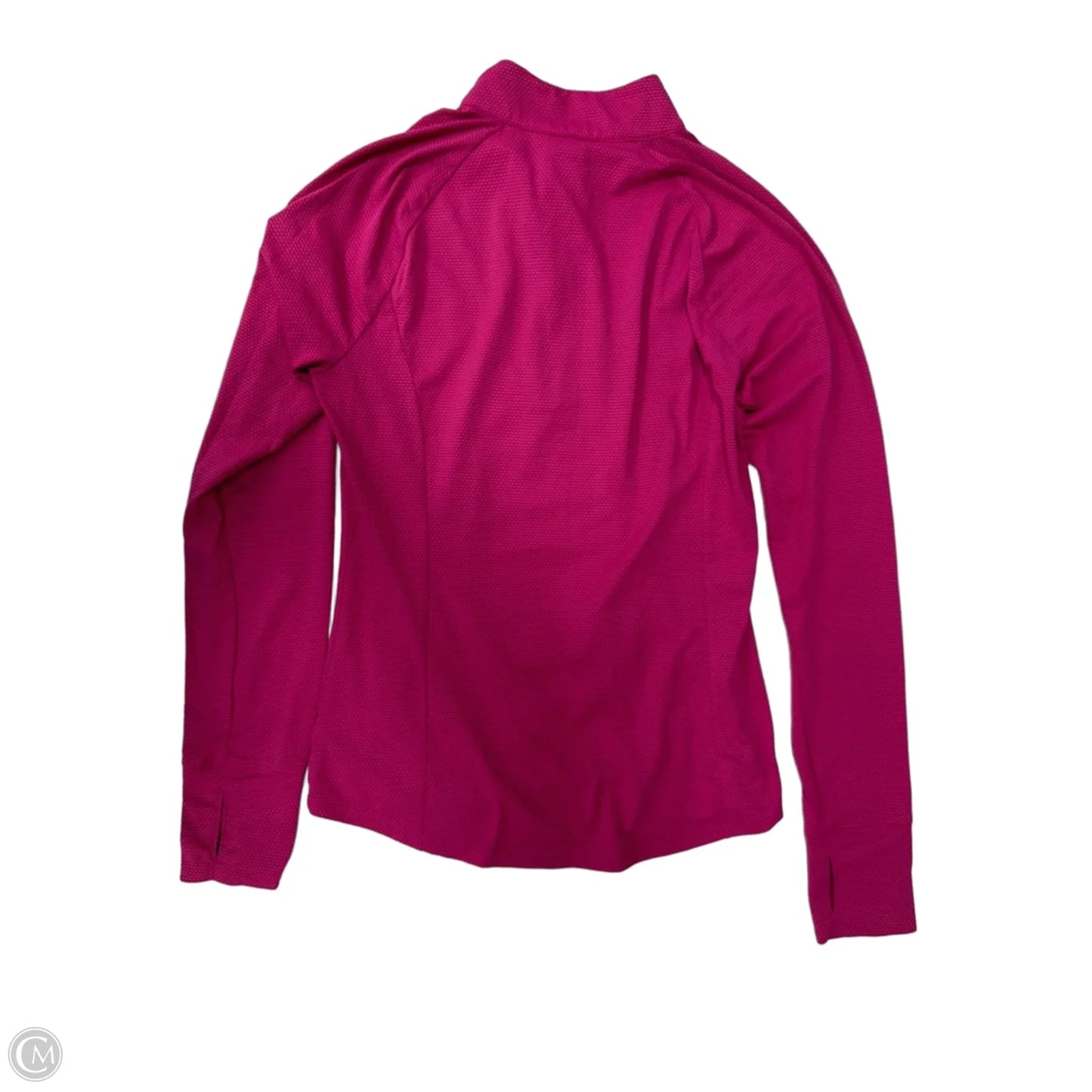 Athletic Top Long Sleeve Collar By Tommy Bahama In Pink, Size: M