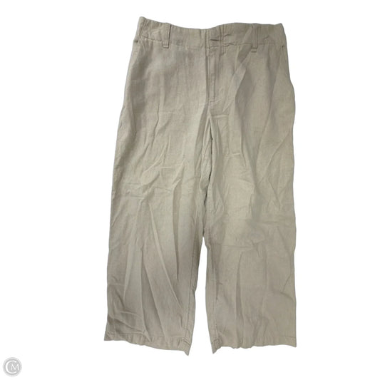 Pants Linen By Lc Lauren Conrad In Tan, Size: 10p