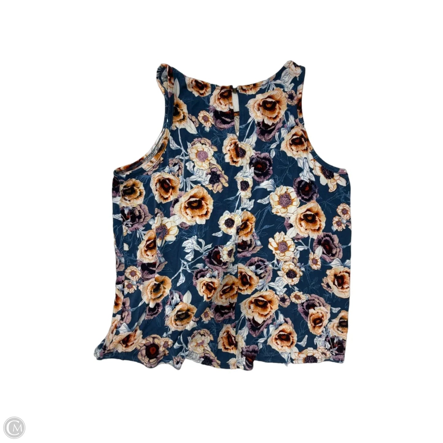 Top Sleeveless By Maurices In Floral Print, Size: Xl