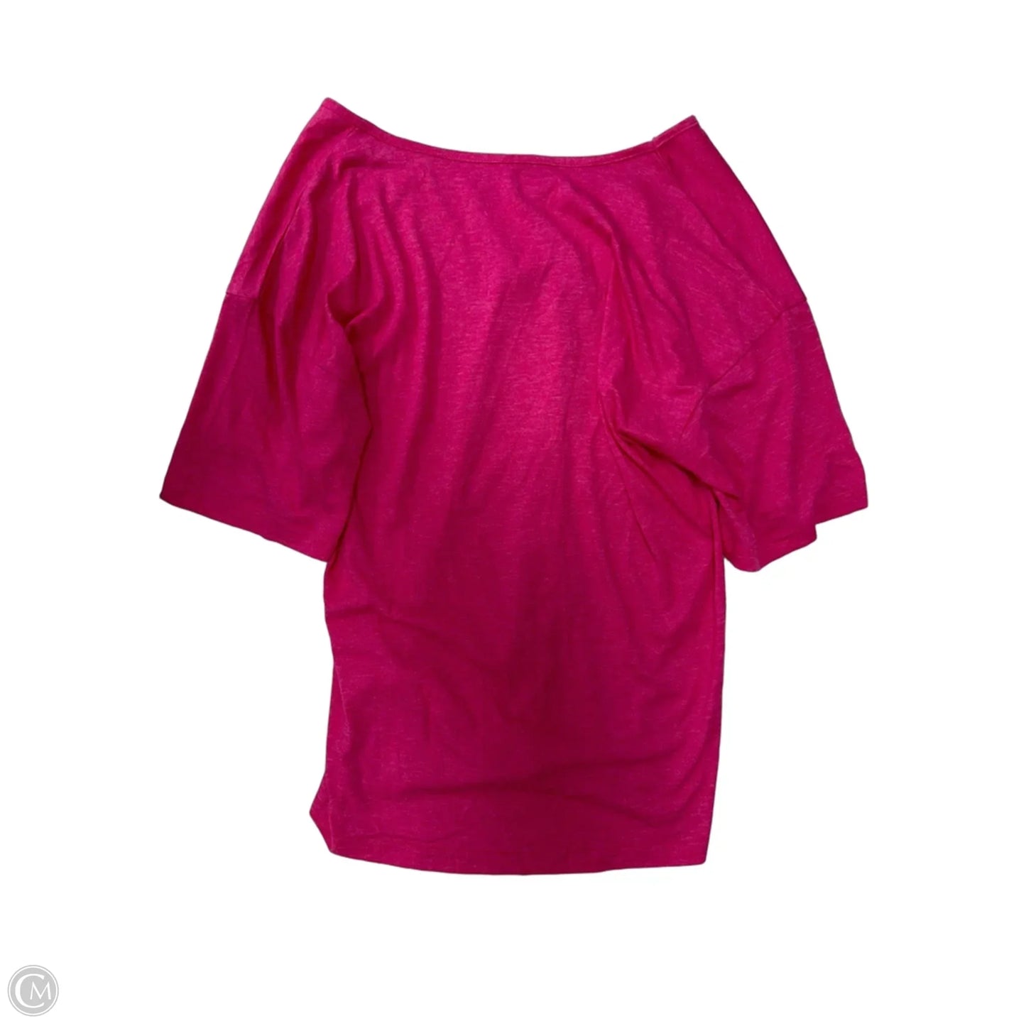Top Short Sleeve Basic By Clothes Mentor In Pink, Size: M