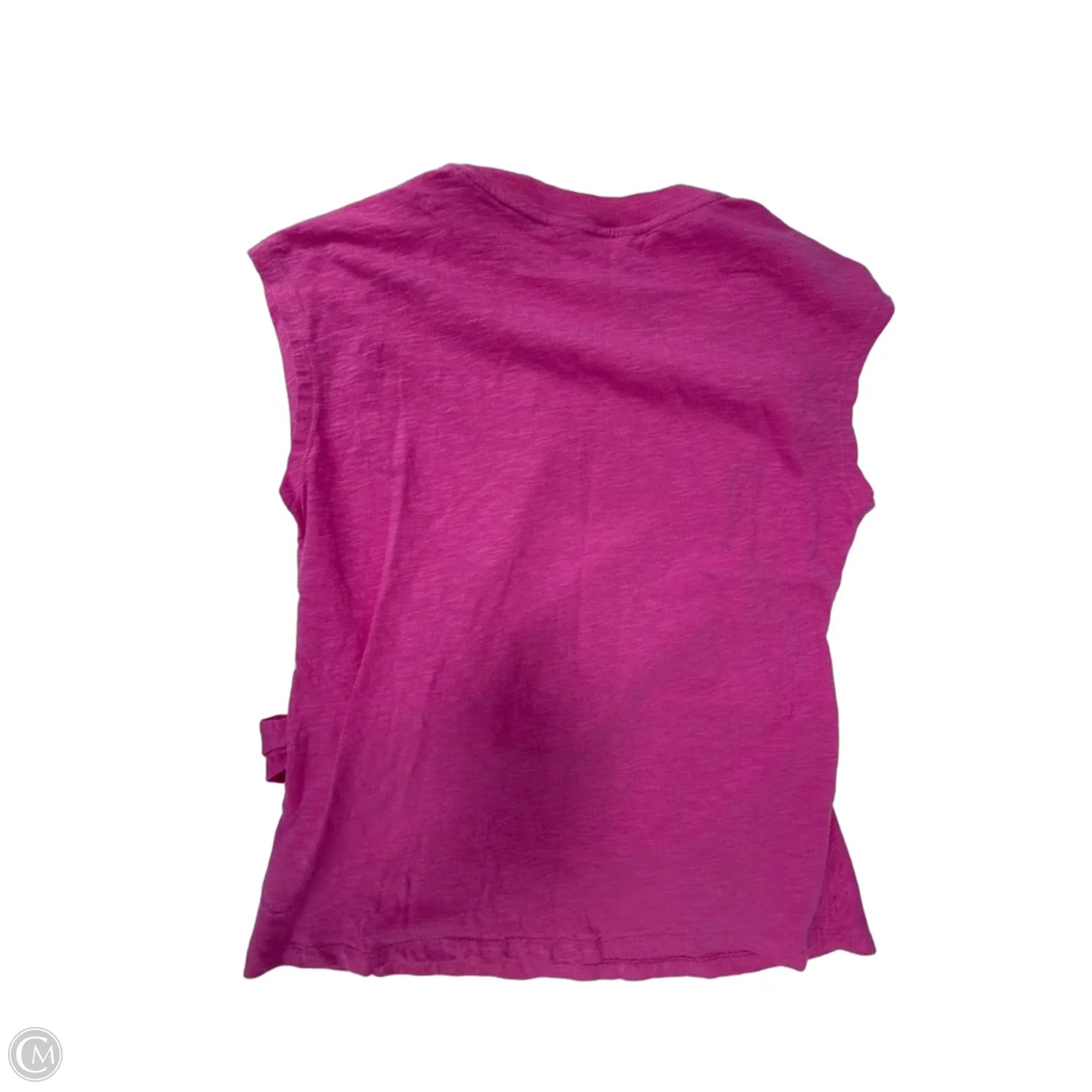 Top Sleeveless By Time And Tru In Pink, Size: M