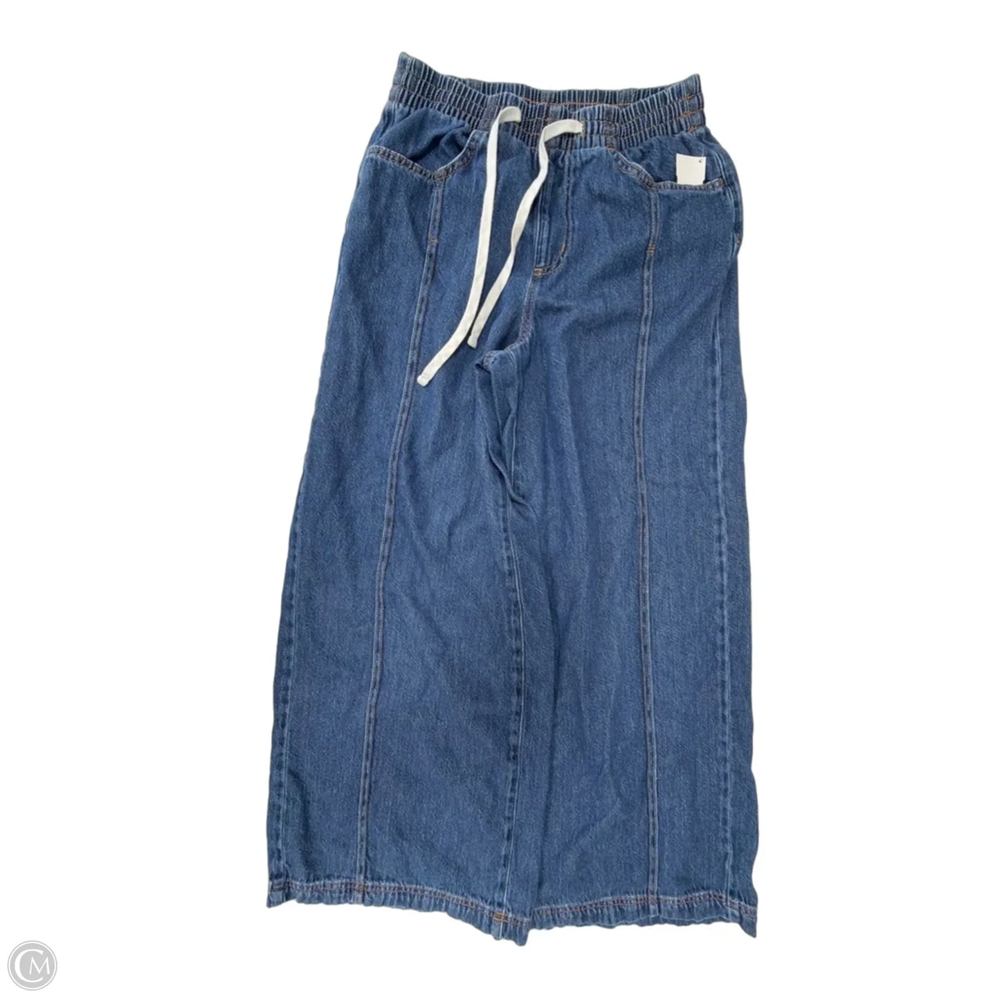 Jeans Wide Leg By Universal Thread In Blue Denim, Size: 4