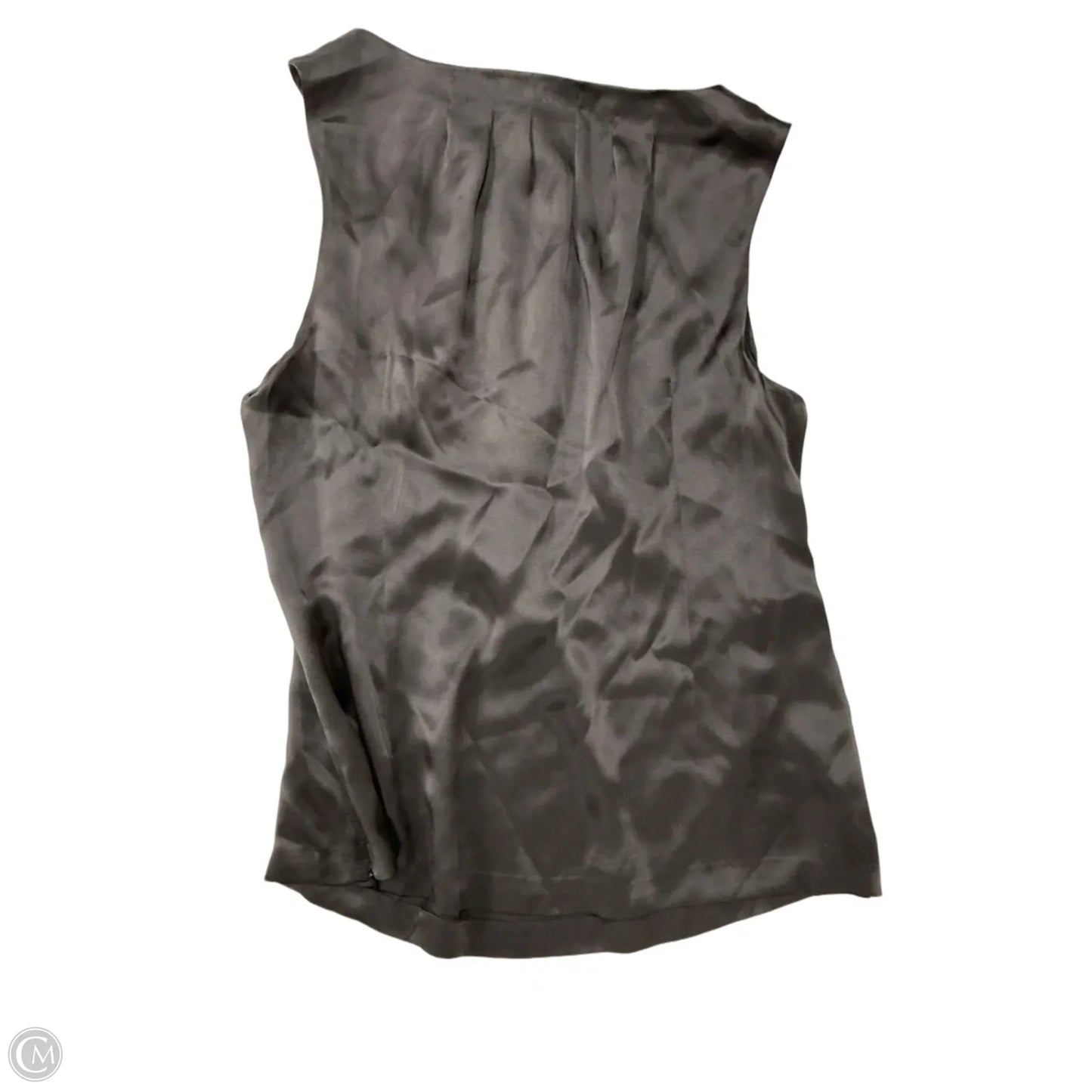 Top Sleeveless By Classiques Entier In Silver, Size: Xl