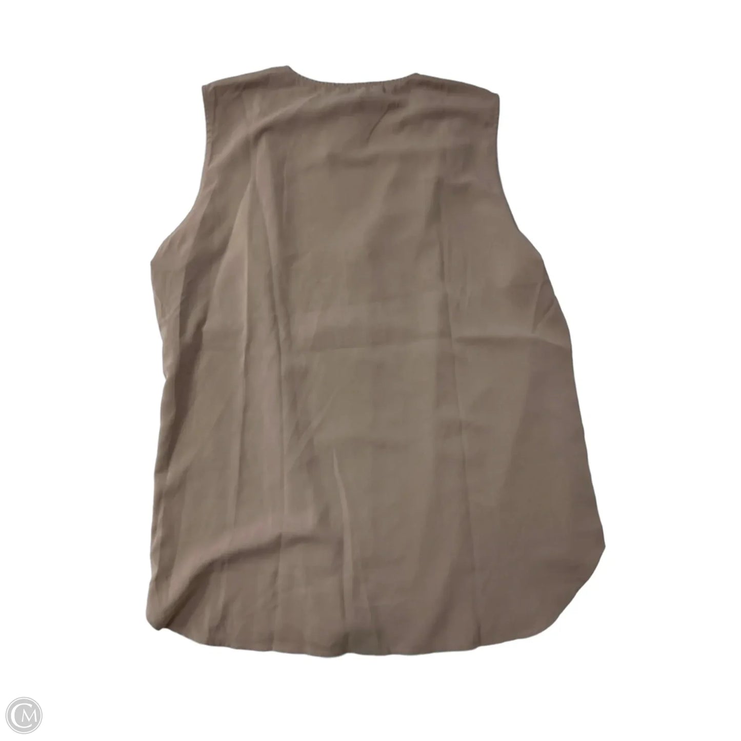 Top Sleeveless By Clothes Mentor In Taupe, Size: Xl