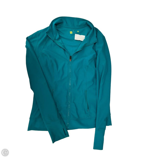 Athletic Jacket By Xersion In Blue, Size: M