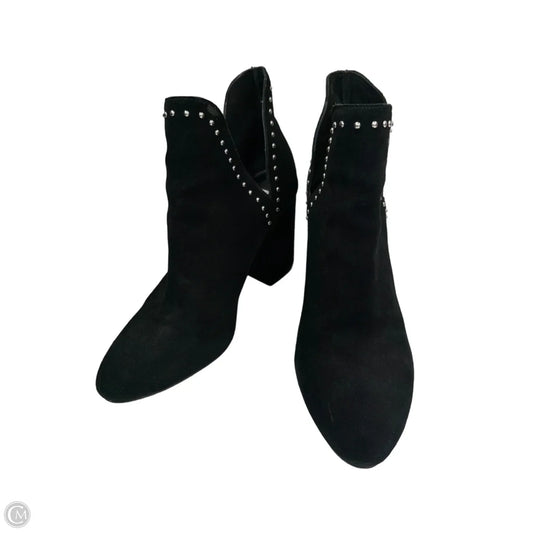 Boots Ankle Heels By Steve Madden In Black, Size: 10