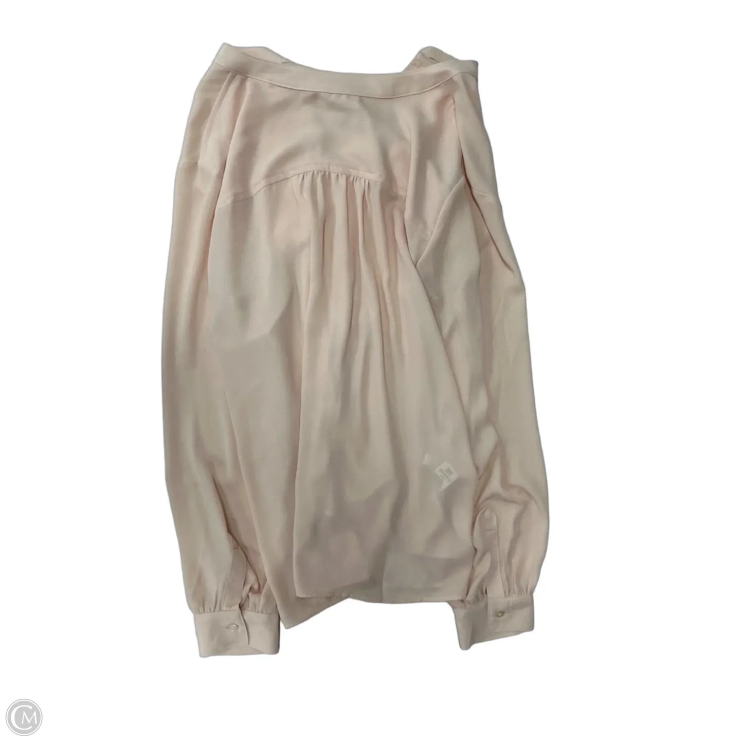 Top Long Sleeve By Loft In Pink, Size: M