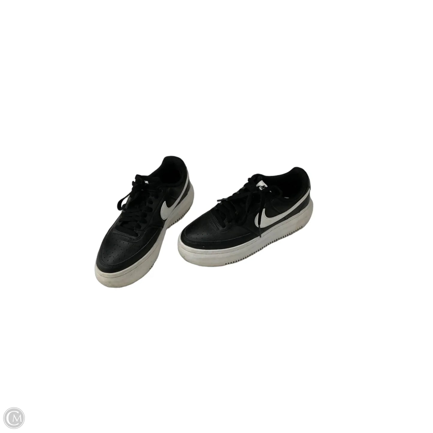 Shoes Sneakers By Nike In Black & White, Size: 7