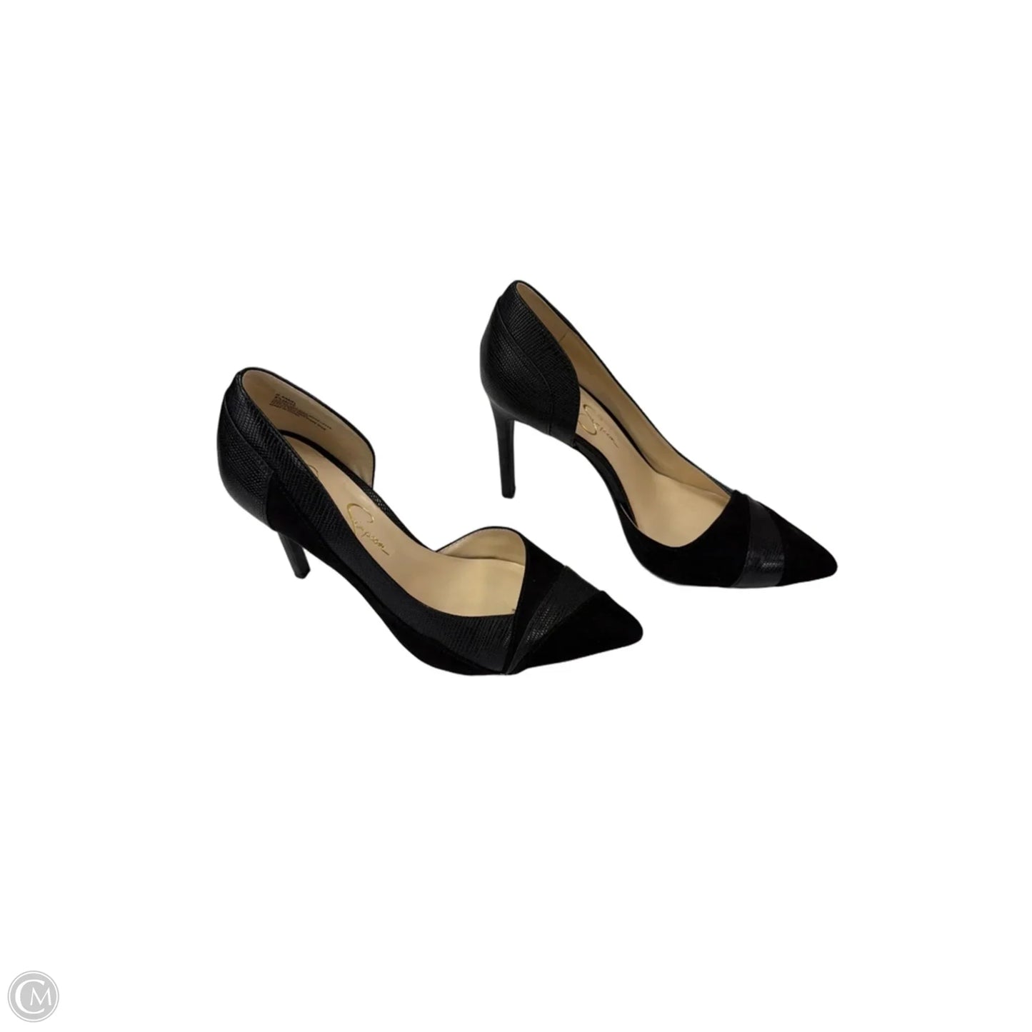 Shoes Heels Stiletto By Jessica Simpson In Black, Size: 8.5