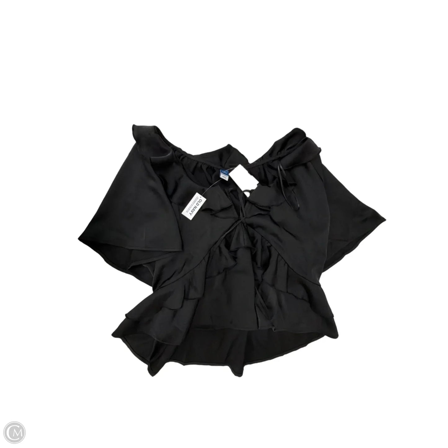 Top Short Sleeve By Old Navy In Black, Size: Xlp