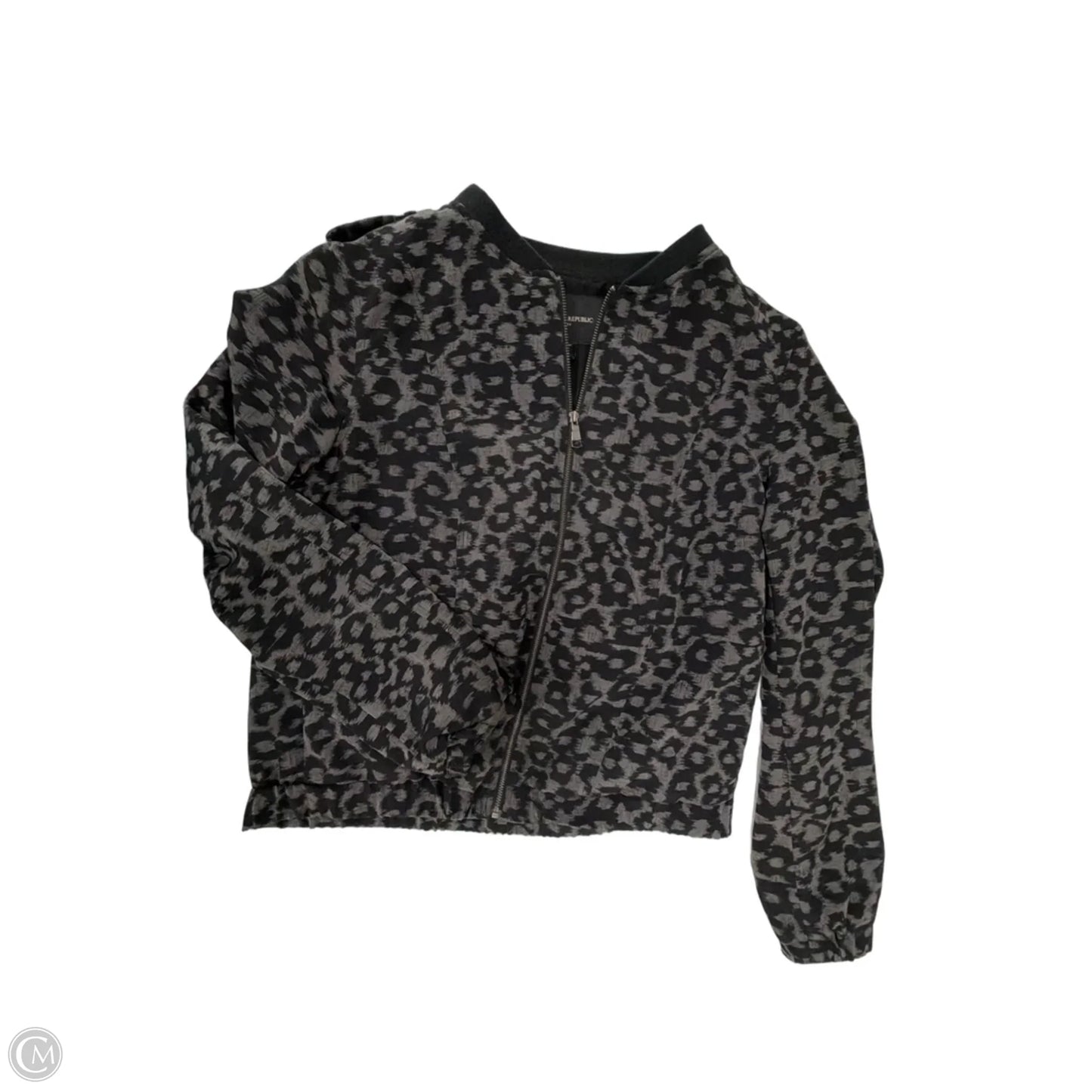 Jacket Other By Banana Republic In Black & Grey, Size: M