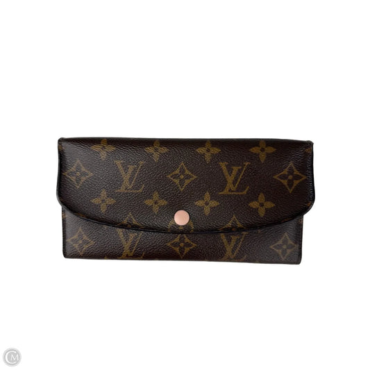 Wallet Luxury Designer By Louis Vuitton, Size: Medium