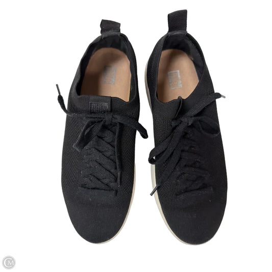 Shoes Sneakers By Fitflop In Black, Size: 9