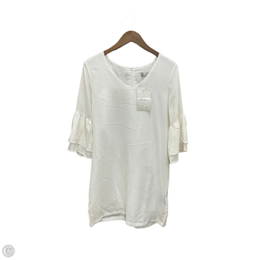 Dress Casual Midi By Belongsci In White, Size: M