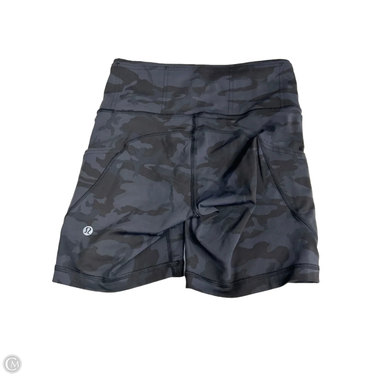 Athletic Shorts By Lululemon In Camouflage Print, Size: S