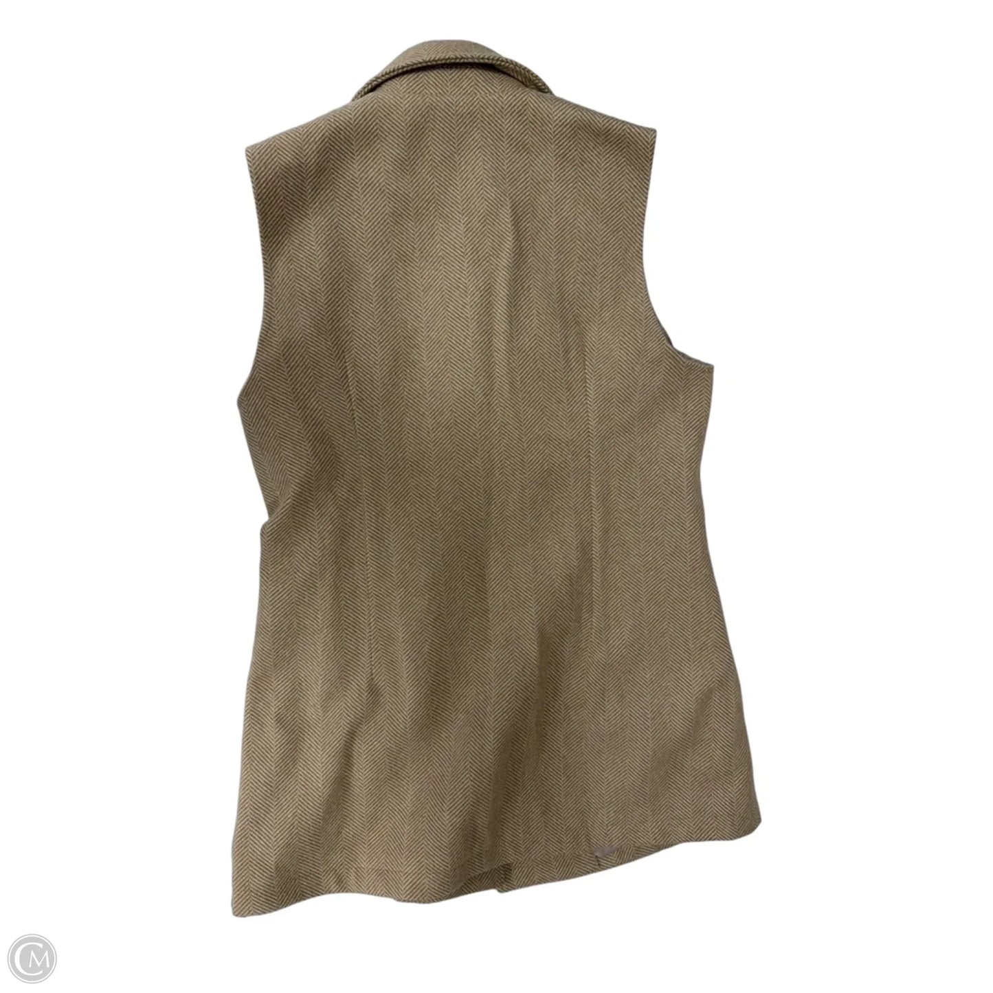 Vest Other By Clothes Mentor In Brown, Size: L
