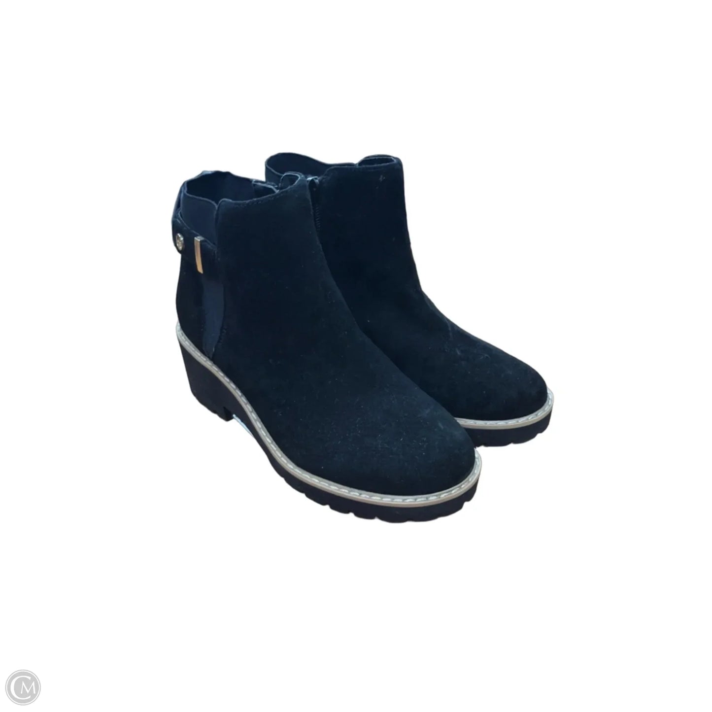 Boots Ankle Heels By Giani Bernini In Black, Size: 6