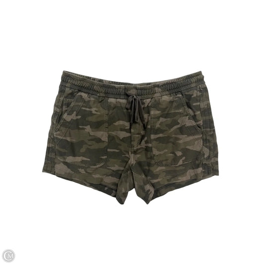 Shorts By Athleta In Camouflage Print, Size: L