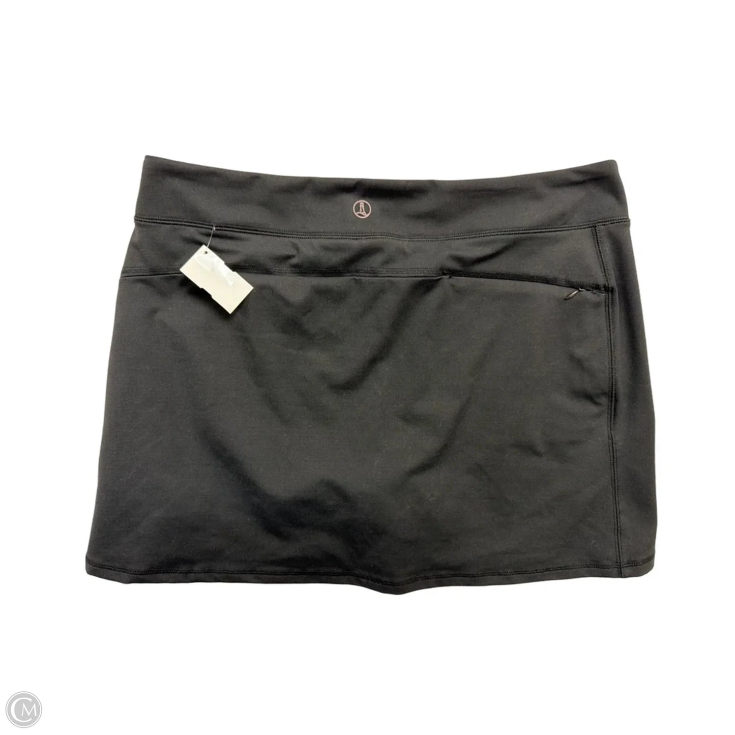 Athletic Skort By Lands End In Black, Size: L