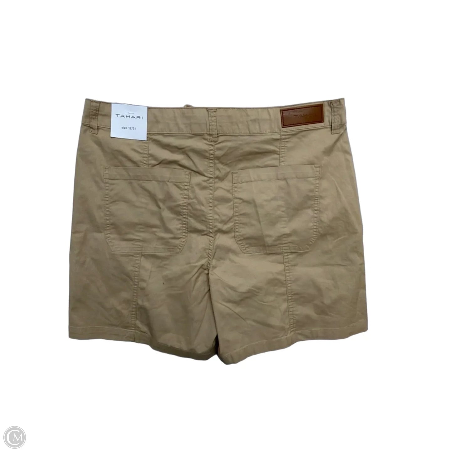 Shorts By Tahari In Tan, Size: 12