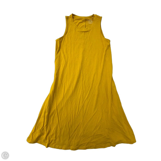 Dress Casual Short By Time And Tru In Yellow, Size: S