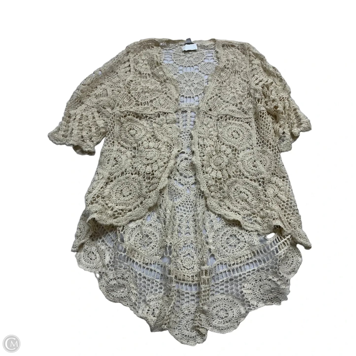 Kimono By Nina Leonard In Cream, Size: Xl