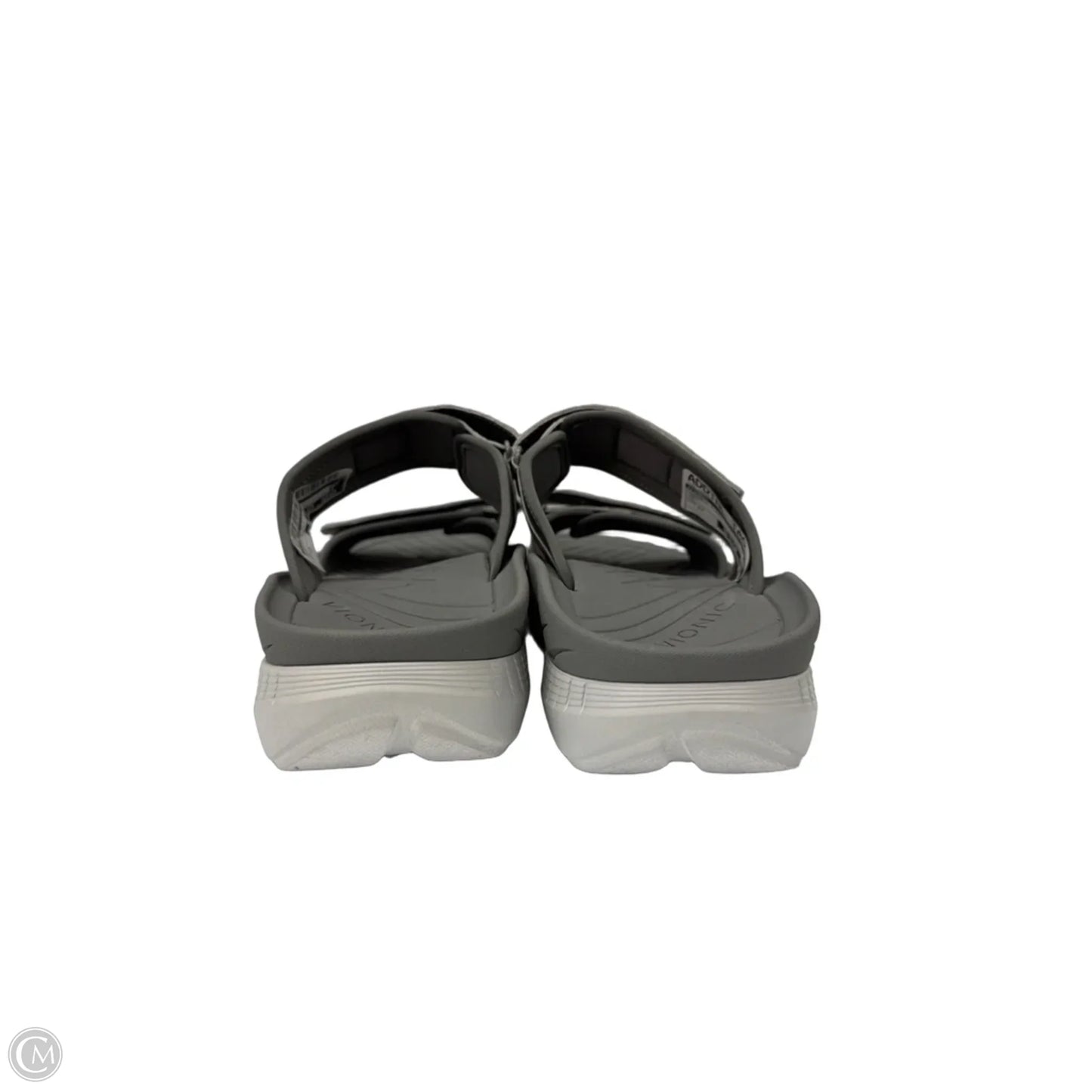Sandals Flats By Vionic In Grey, Size: 13