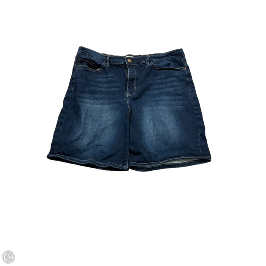 Shorts By New York And Co In Blue Denim, Size: 16