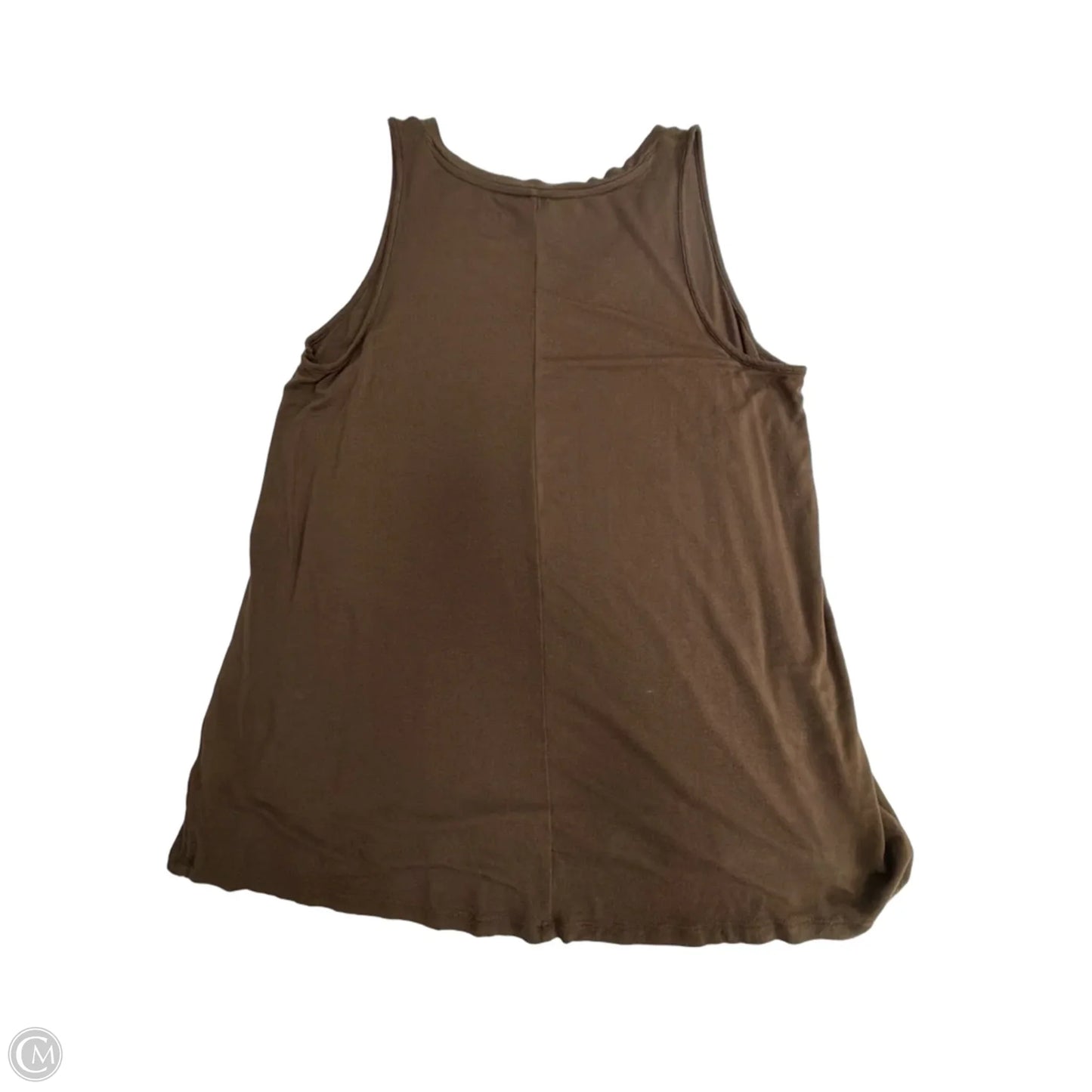 Top Sleeveless By Time And Tru In Brown, Size: S