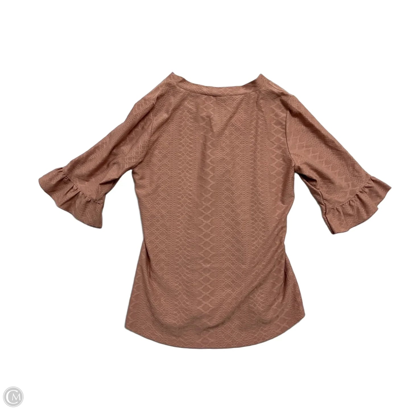 Top Short Sleeve By Clothes Mentor In Pink, Size: L