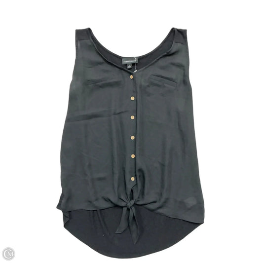 Top Sleeveless By Fortune & Ivy In Black, Size: L