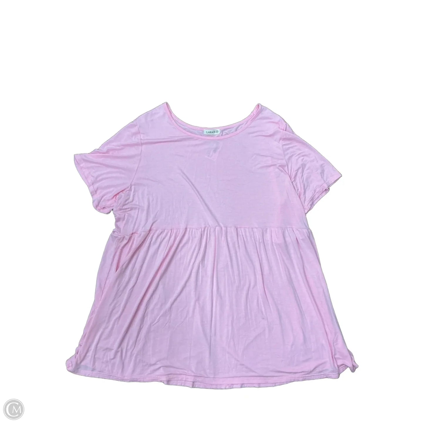 Top Short Sleeve By Clothes Mentor In Pink, Size: 5