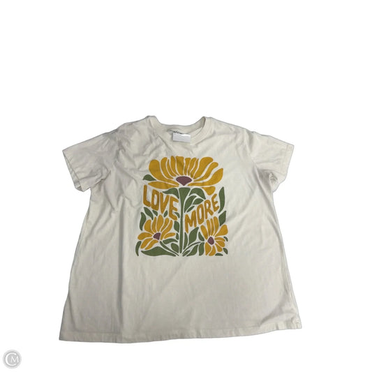 Top Short Sleeve By Maurices In Multi-colored, Size: Xl