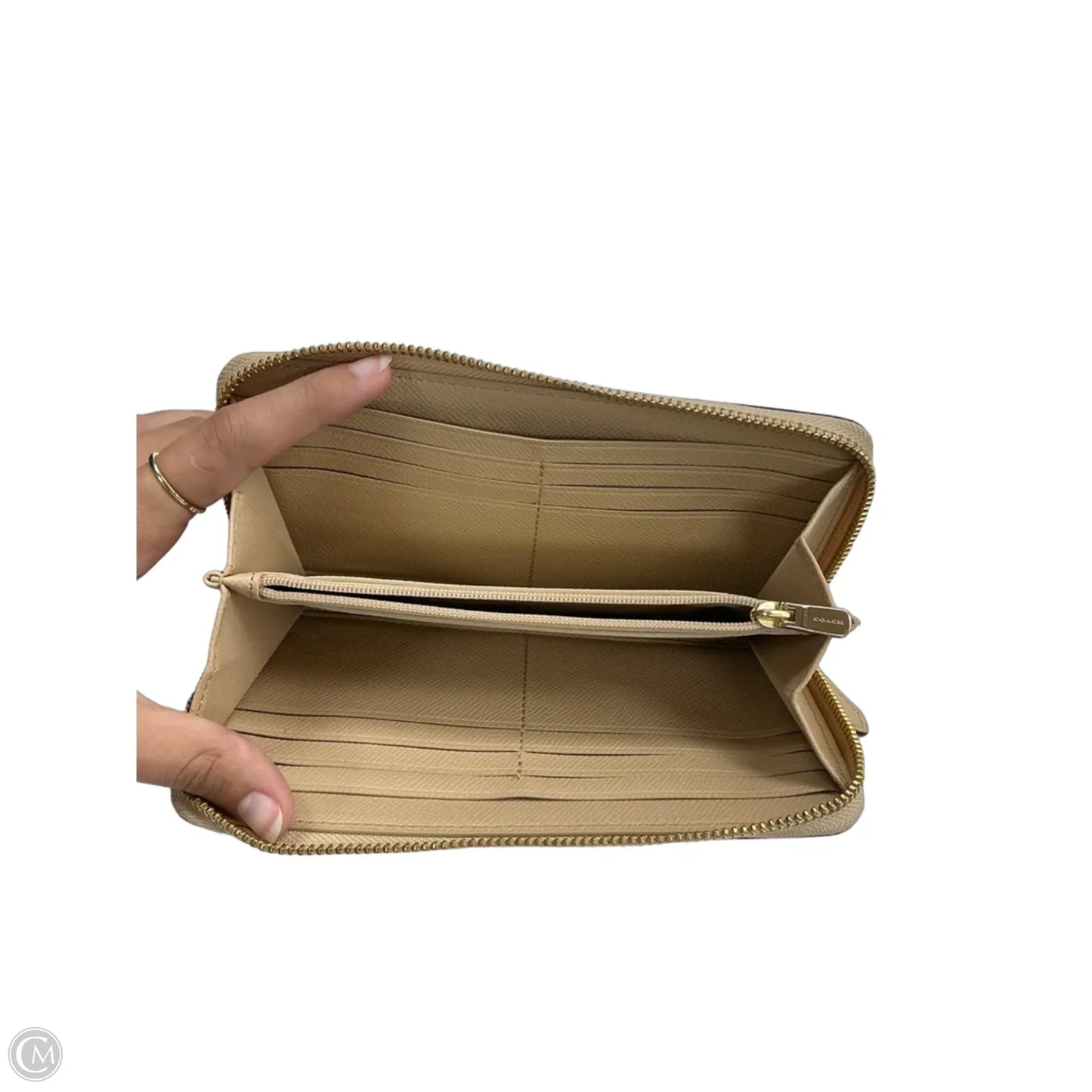 Wallet Designer By Coach, Size: Large