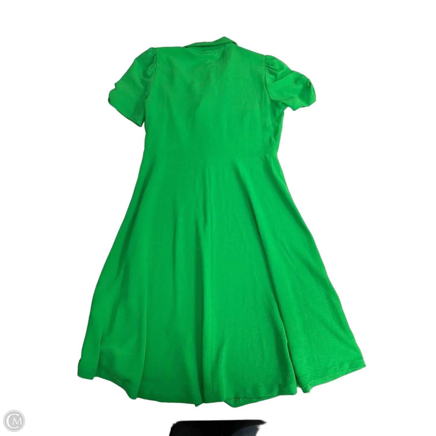 Dress Casual Midi By Dkny In Green, Size: L