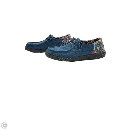 Shoes Flats By Hey Dude In Multi-colored, Size: 8