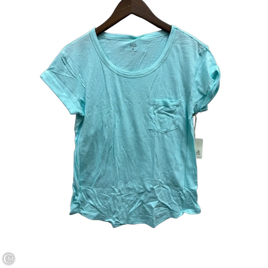 Top Short Sleeve Basic By Ana In Blue, Size: M