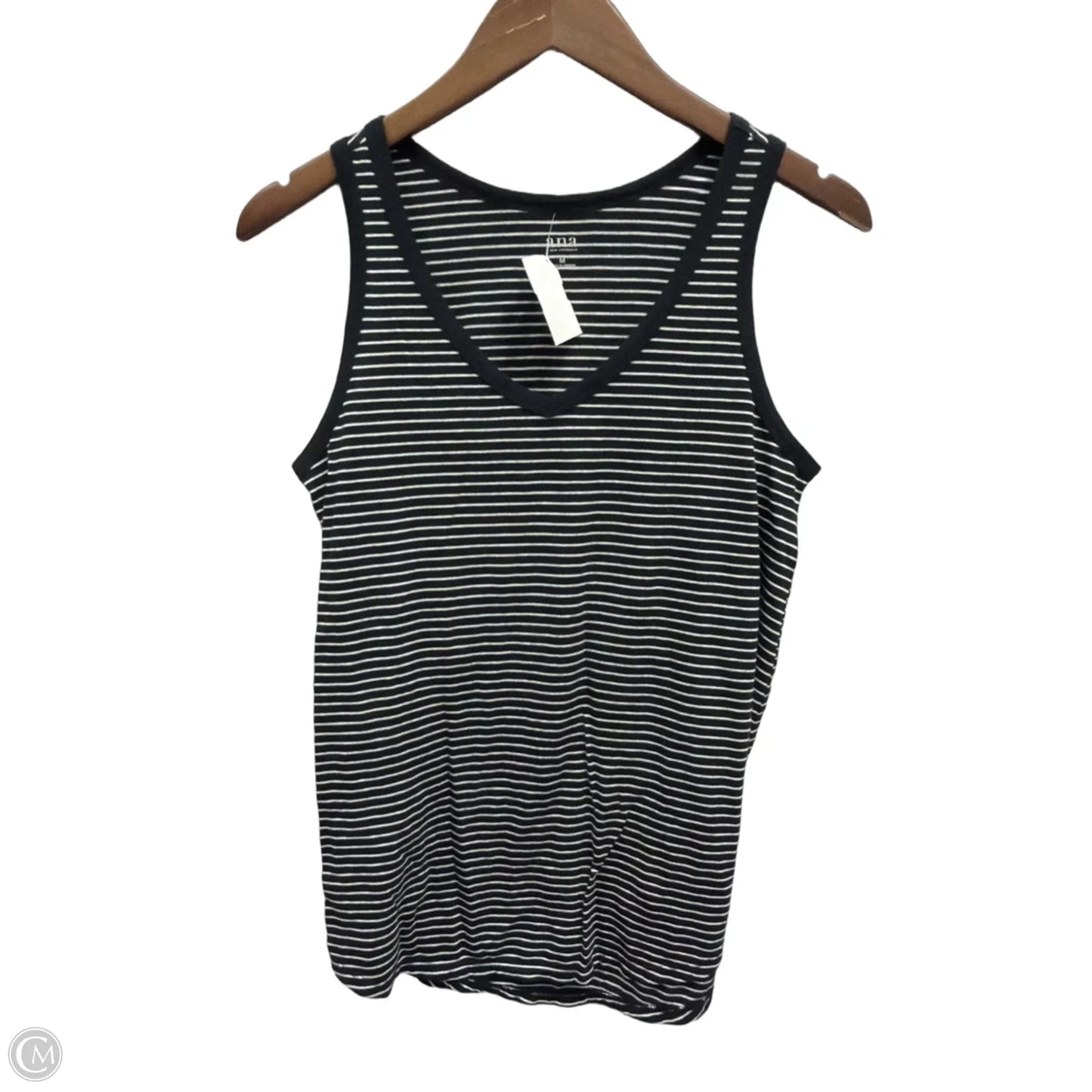 Tank Top By Ana In Striped Pattern, Size: M
