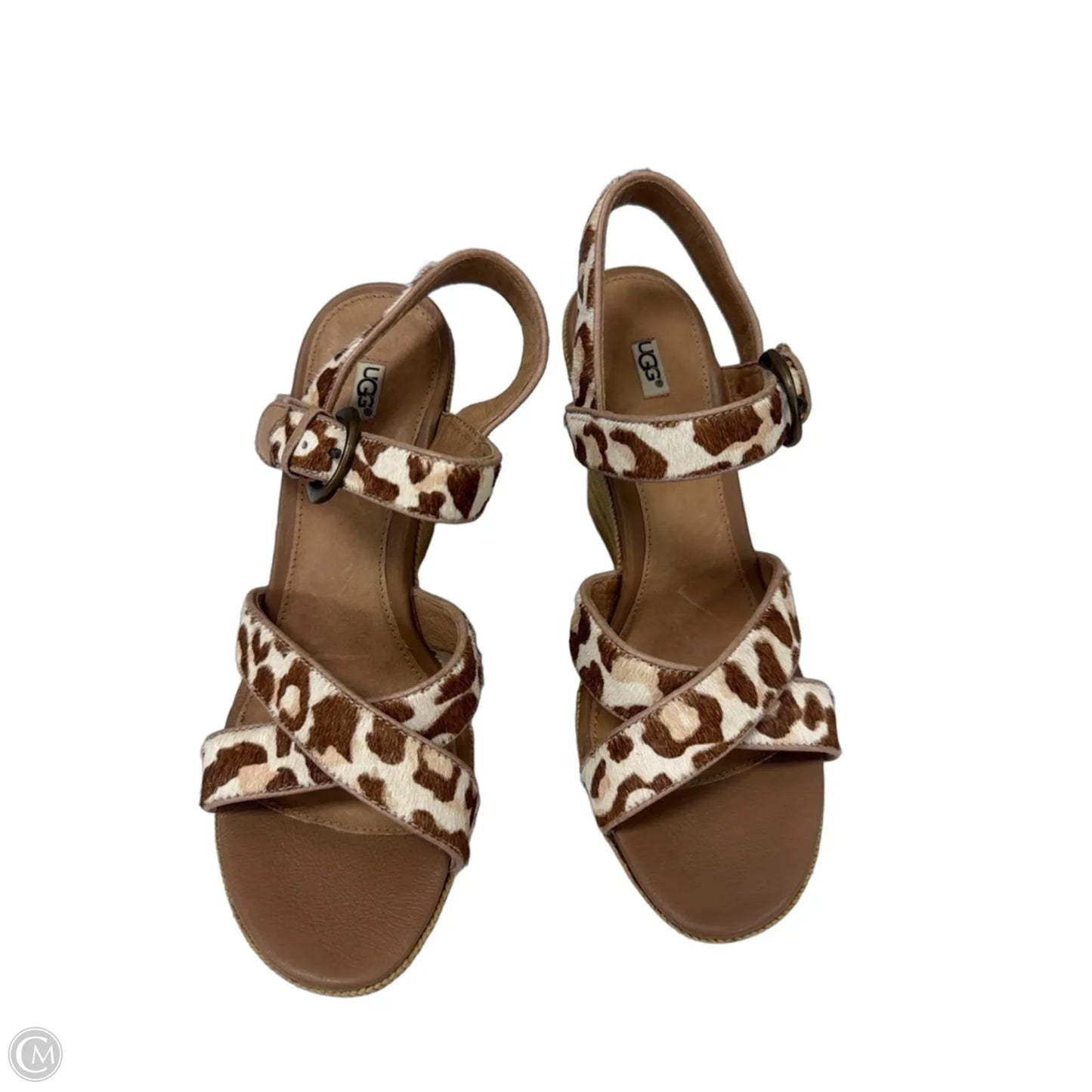 Shoes Designer By Ugg In Animal Print, Size: 8