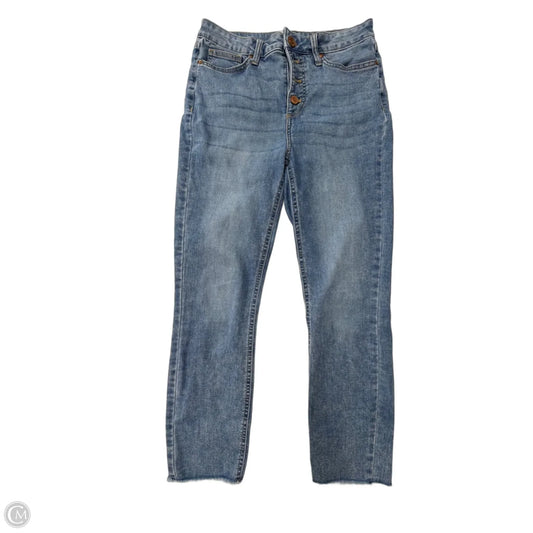 Jeans Straight By Lc Lauren Conrad In Blue Denim, Size: 10