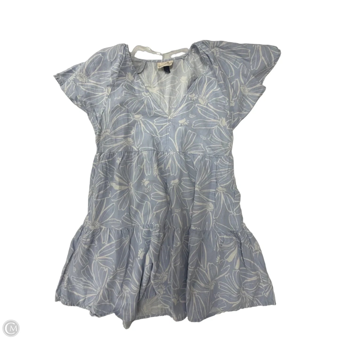 Dress Casual Short By Universal Thread In Blue, Size: S