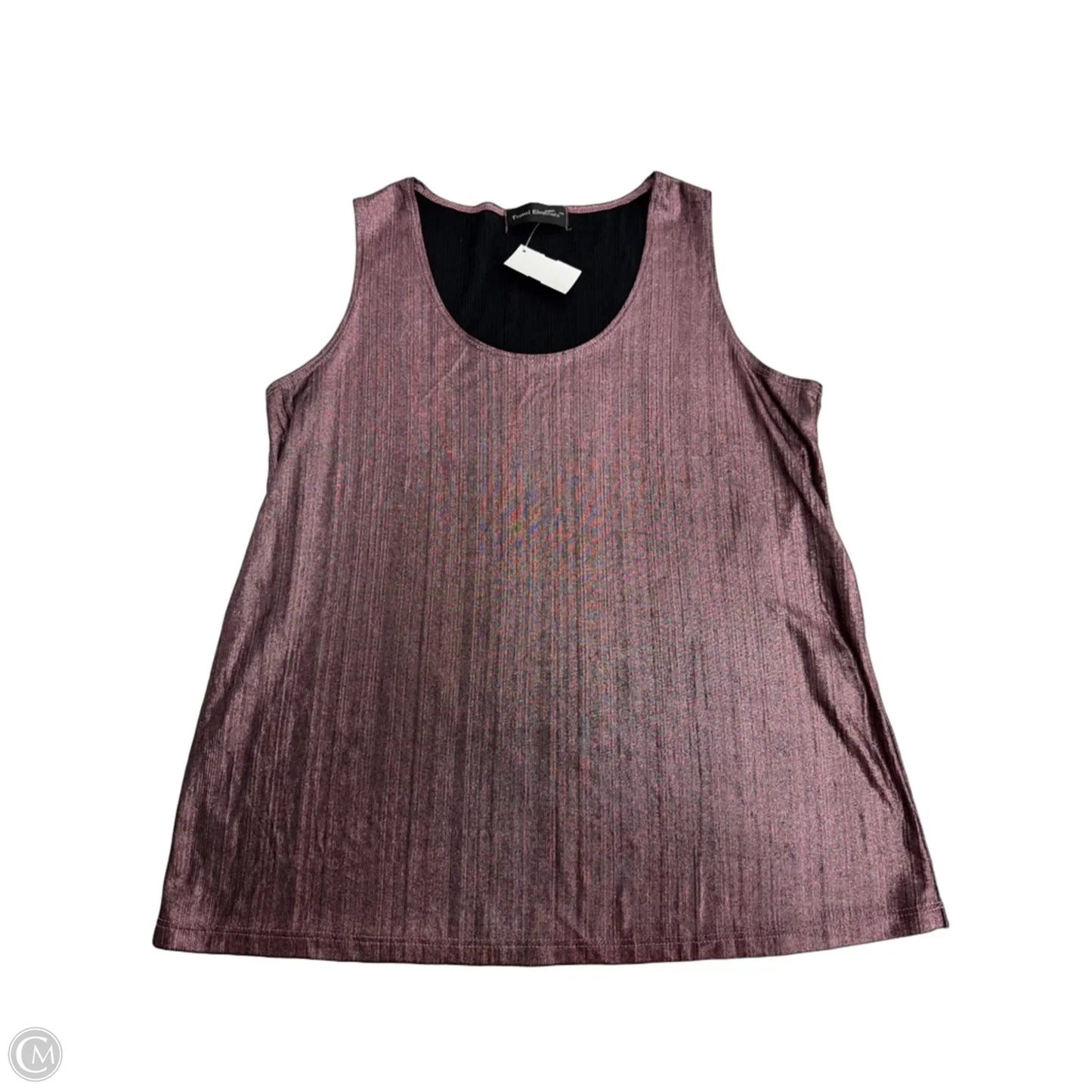 Tank Top By Travel Elements In Purple, Size: L