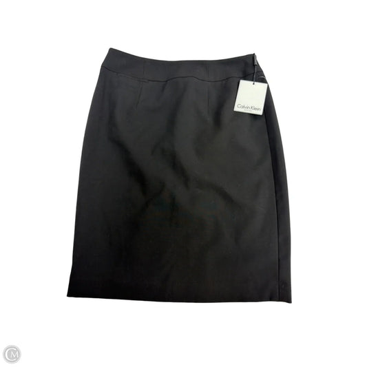 Skirt Mini & Short By Calvin Klein In Black, Size: Xsp