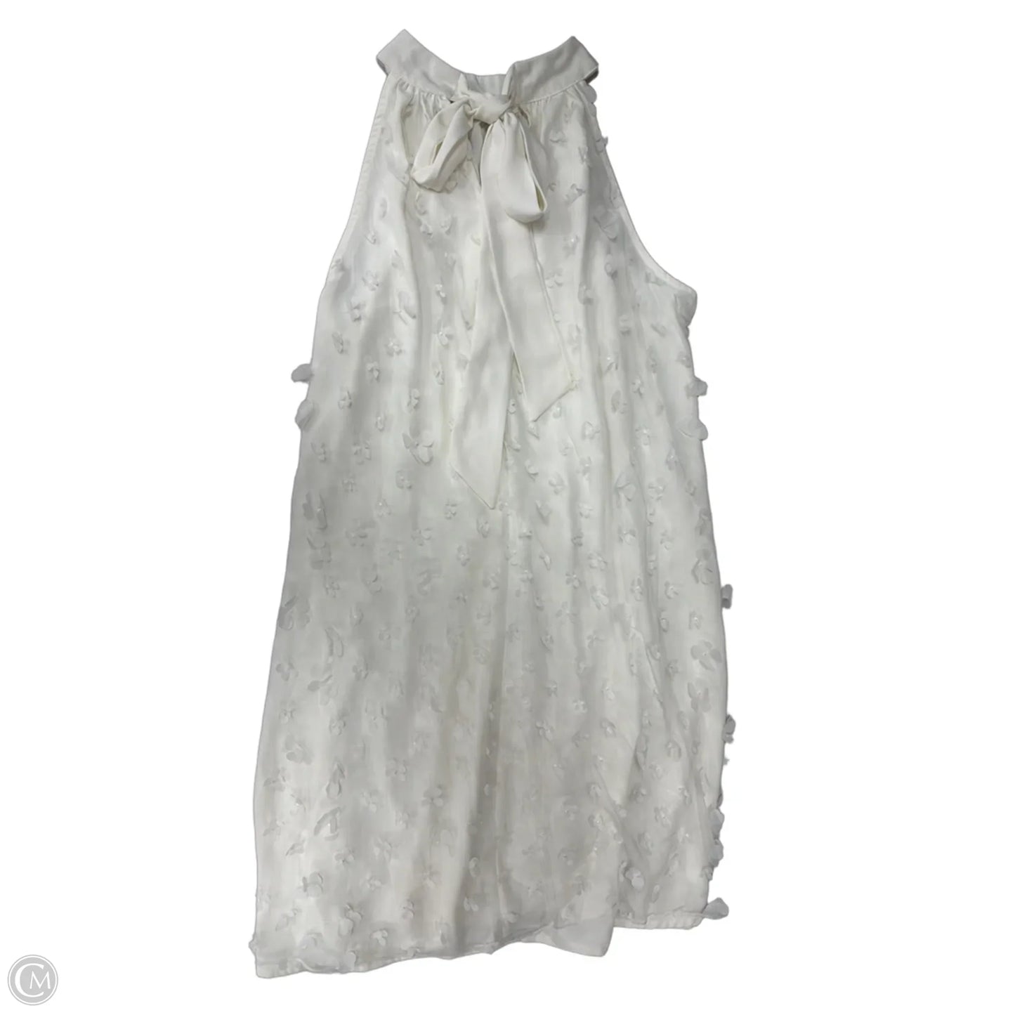 Dress Party Short By Clothes Mentor In White, Size: Xl