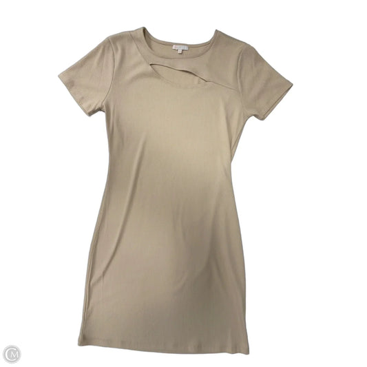 Dress Work By Gianni Bini In Tan, Size: Xl