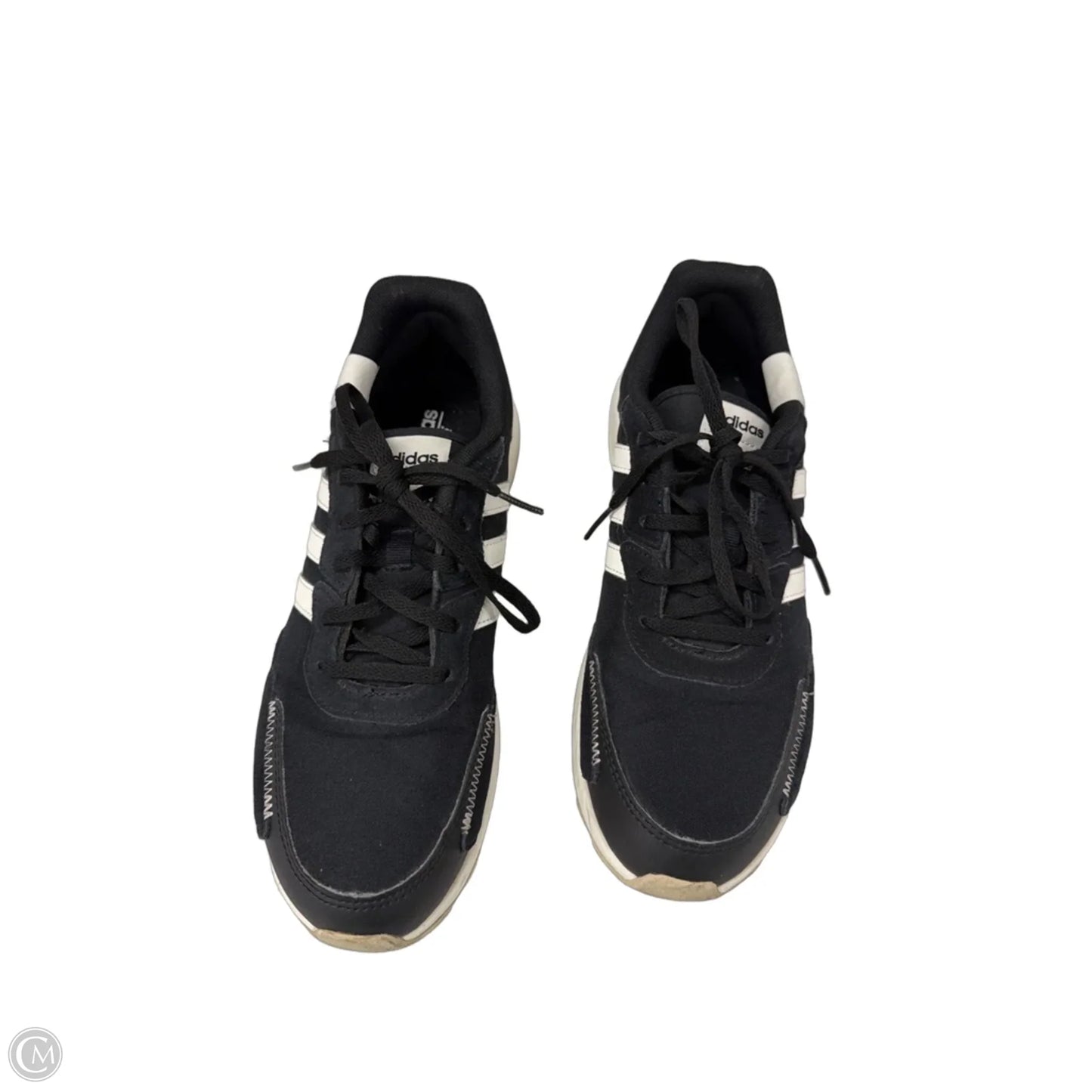 Shoes Athletic By Adidas In Black & White, Size: 9.5
